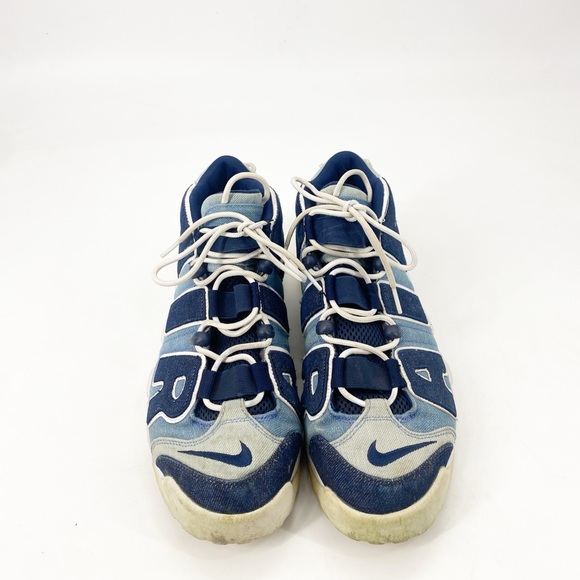 Nike Air More Uptempo 96 Denim Shoes Sz 11 - Picture 3 of 5